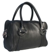 Кожаная сумка Eleganzza, цвет: черный Z21 - 1458 2009 г инфо 5392w.