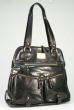 Кожаная сумка Eleganzza, цвет: черный ZO - 6699-1 2008 г инфо 5396w.